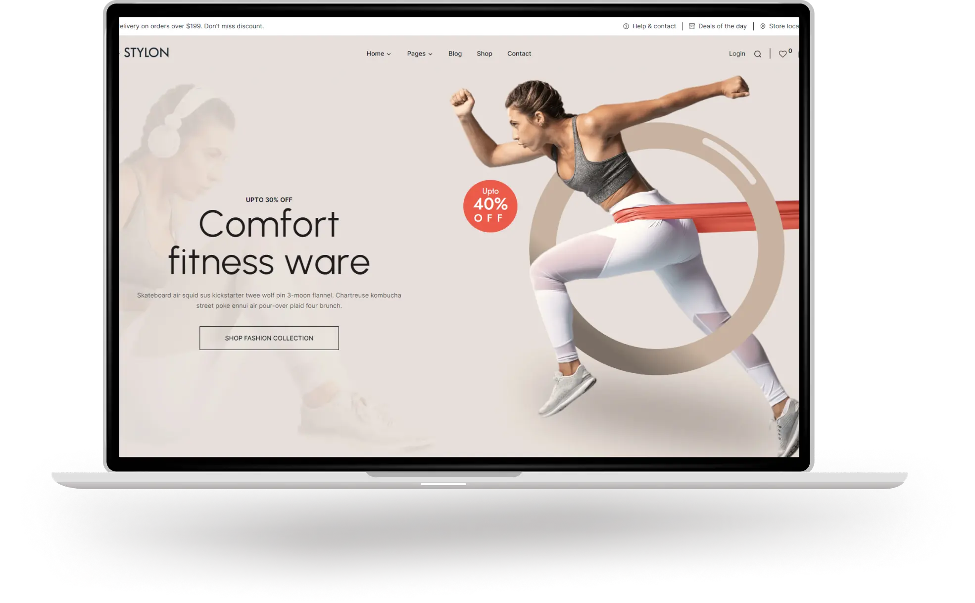 Landing Page – Bushra